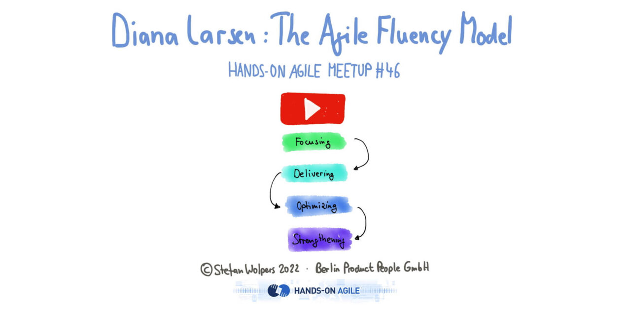 Engage the Agile Fluency® Model with Diana Larsen — Hands-on Agile #46 — Age-of-Product.com
