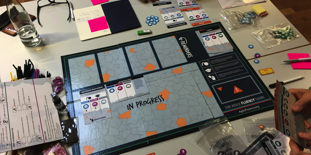 Agile Fluency Game ™ in cooperation with the Swiss Agile Association