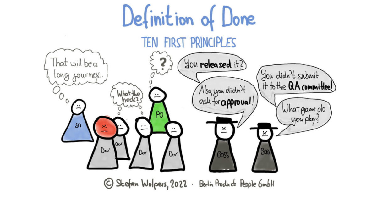 Definition Of Done 10 Simple Principles Age of Product