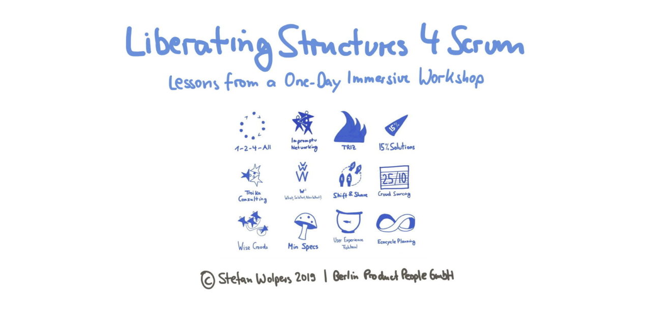 Liberating Structures 4 Scrum: Lessons from a One-Day Immersive Workshop — Age-of-Product.com