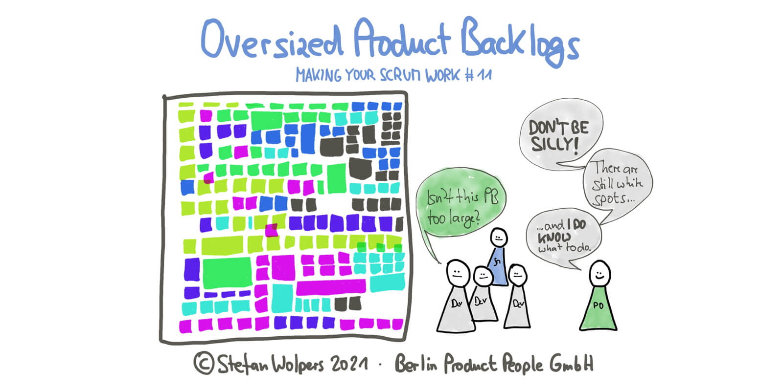 The Oversized Product Backlog Problem — Making Your Scrum Work #11 — Age-of-Product.com