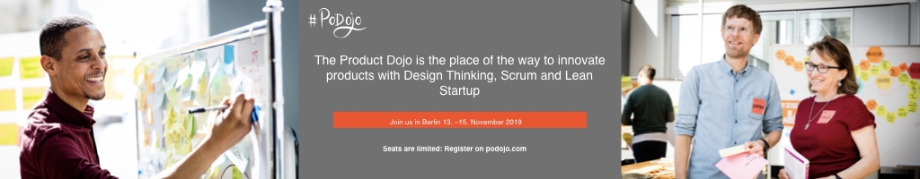 📅 Product Dojo | Berlin, 13–15/11/2019