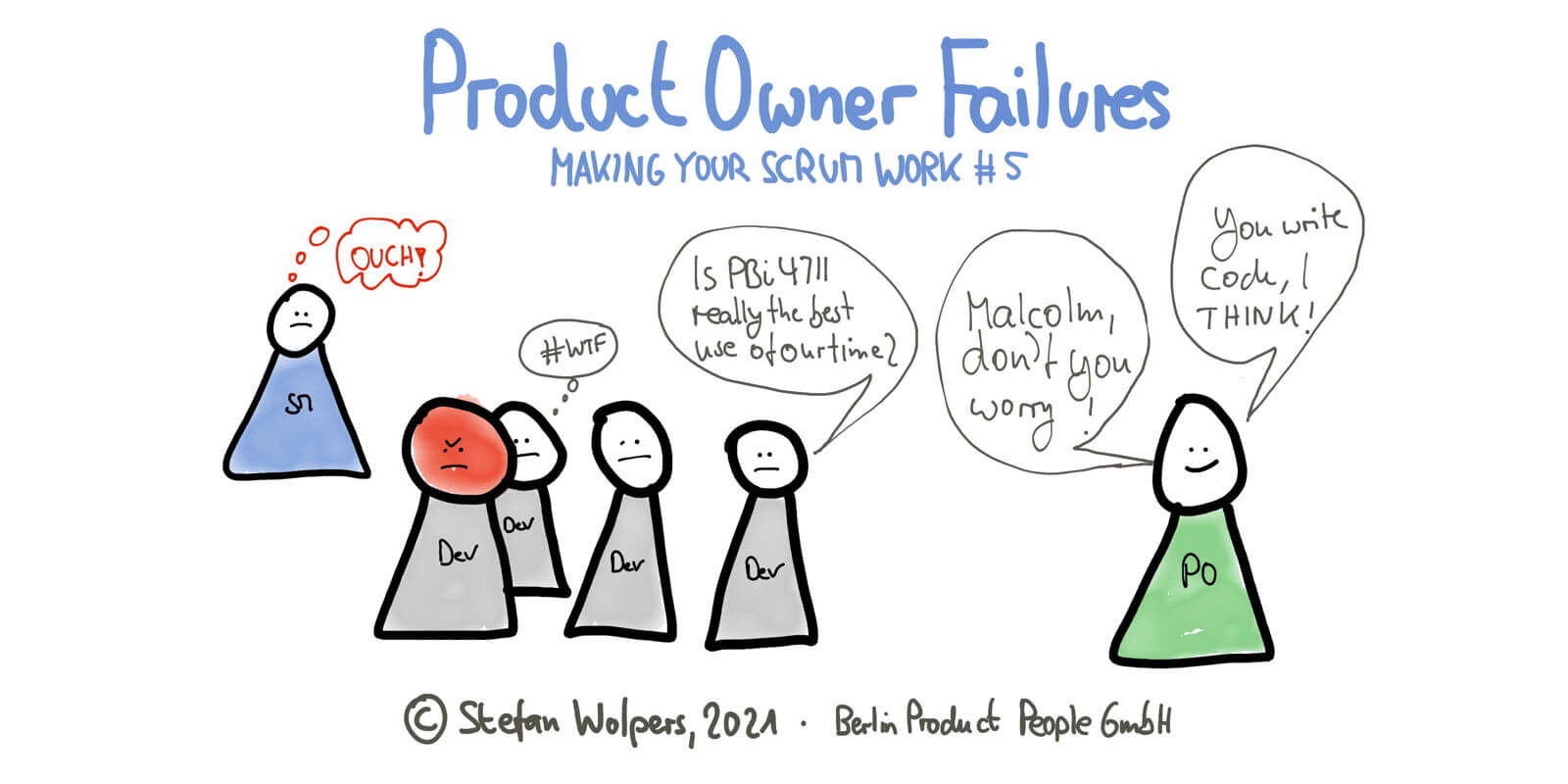 Three Wide-Spread Product Owner Failures in 6:09 Minutes—Making Your Scrum Work #5 — Age-of-Product.com