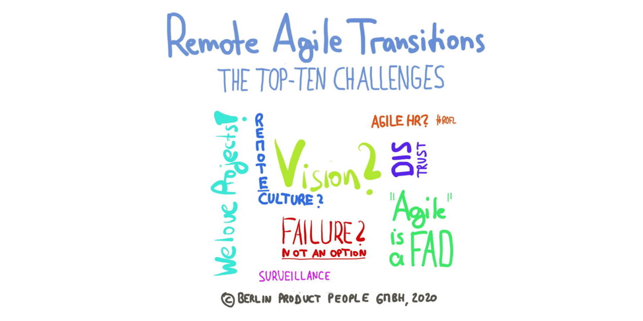 Remote Agile Transitions — The Top-Ten Challenges — Age-of-Product.com