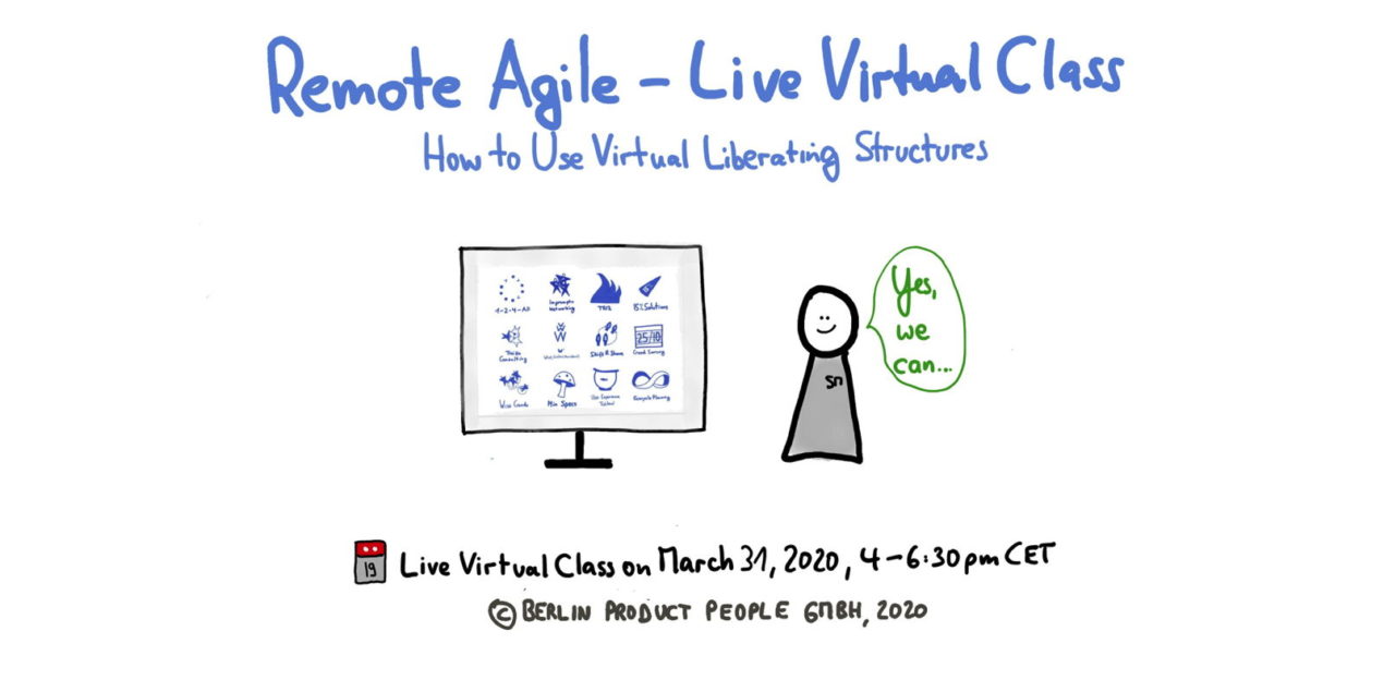 Remote Agile (Part 2): Virtual Liberating Structures — Age-of-Product.com