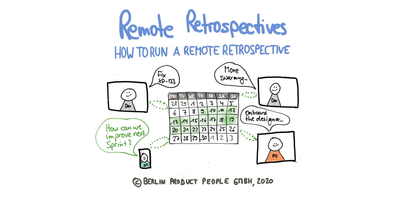 Remote Retrospective with a Distributed Team — Remote Agile (Part 5) — Age-of-Product.com