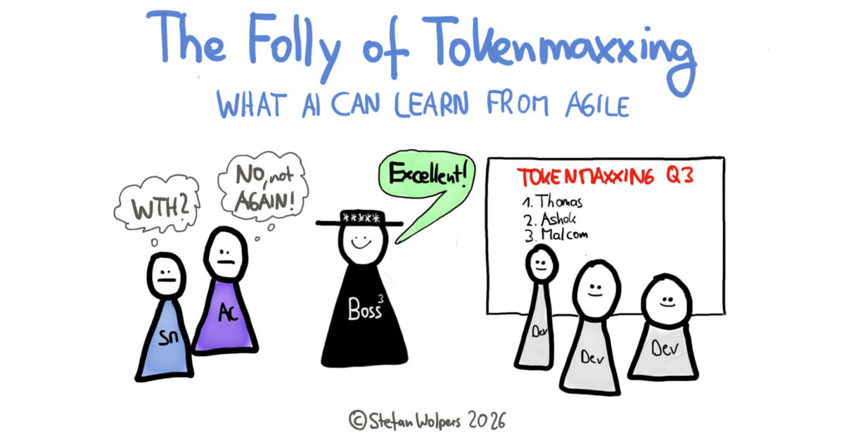 The Folly of Tokenmaxxing, or What AI Learns About Legacy Organizations That Agile Already Knows