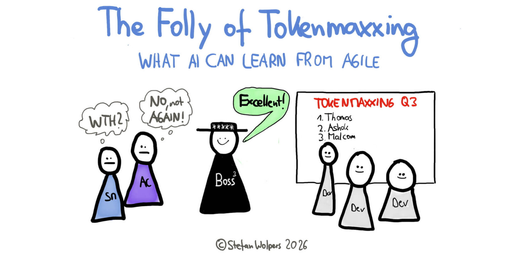The Folly of Tokenmaxxing, or What AI Learns About Legacy Organizations That Agile Already Knows - Age-of-Product.com