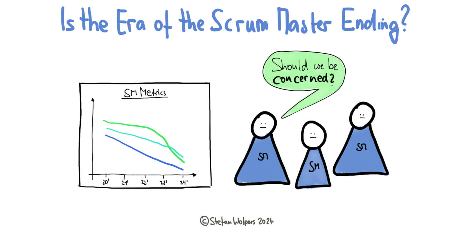 Scrum Master: Is an Era Coming to an End? Three Data Points Pointing to its Decline — by Age-of-Product.com.